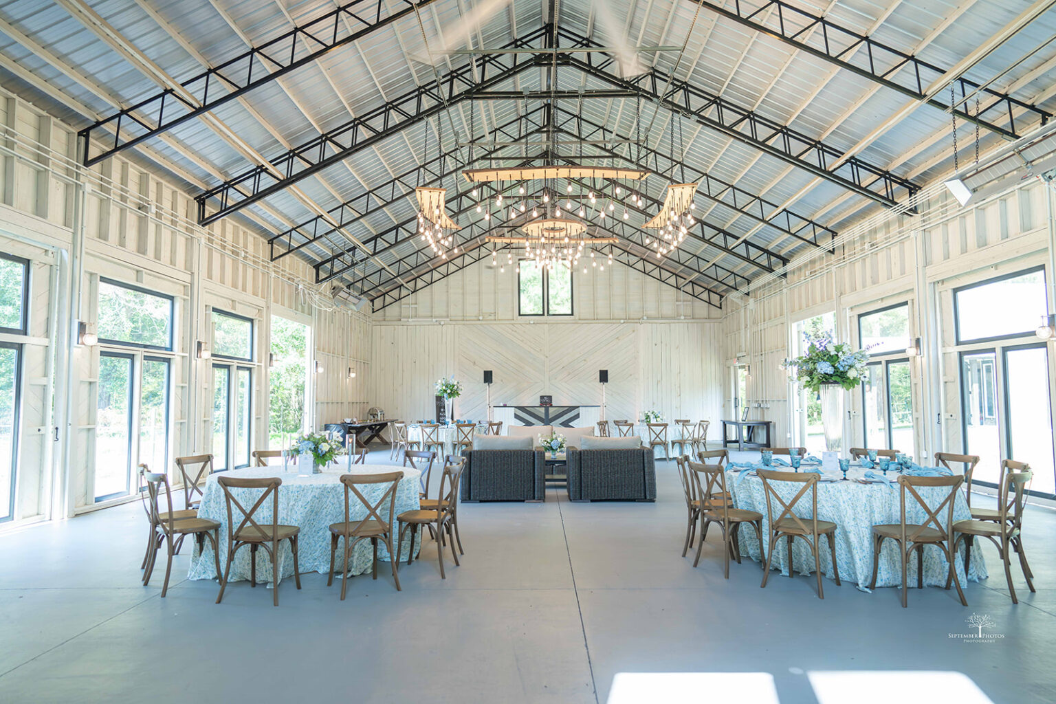 Haven Country Chic wedding barn venue for intimate wedding of 50 guests
